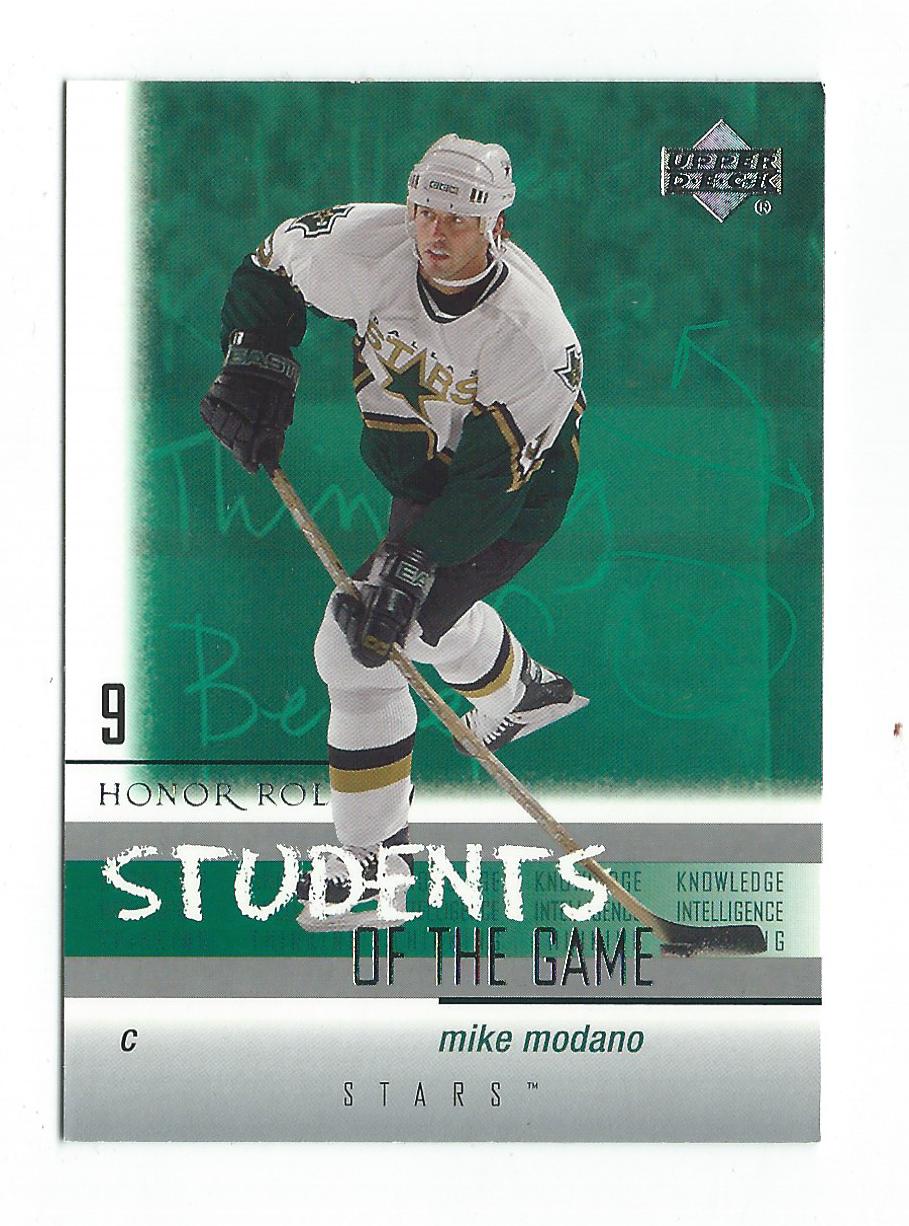 2002-03 Upper Deck Honor Roll Students of the Game #SG10 Mike Modano