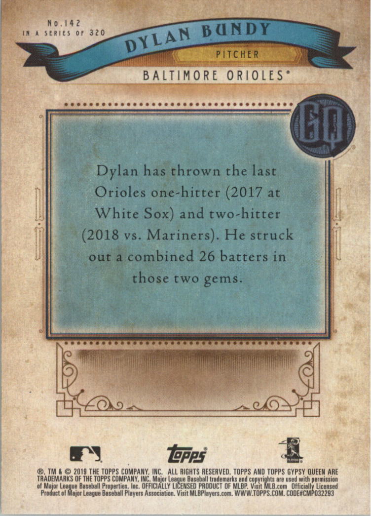 2019 Topps Gypsy Queen Baseball Card Pick 101-318