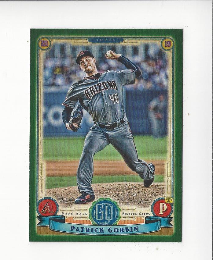 2019 Topps Gypsy Queen Green #279 Patrick Corbin