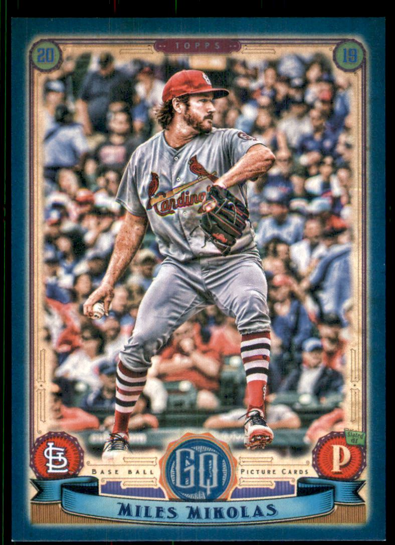 2019 Topps Gypsy Queen Indigo #71 Miles Mikolas