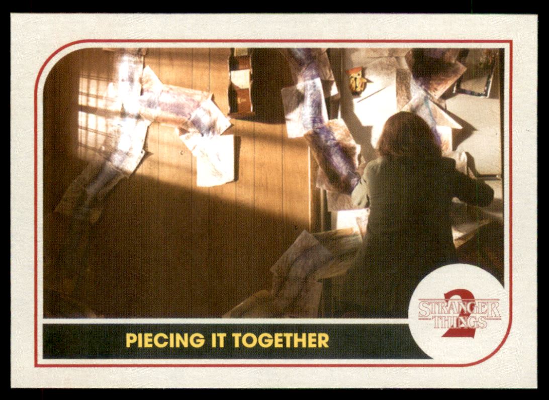 2019 Topps Stranger Things Season 2 #54 Piecing it Together