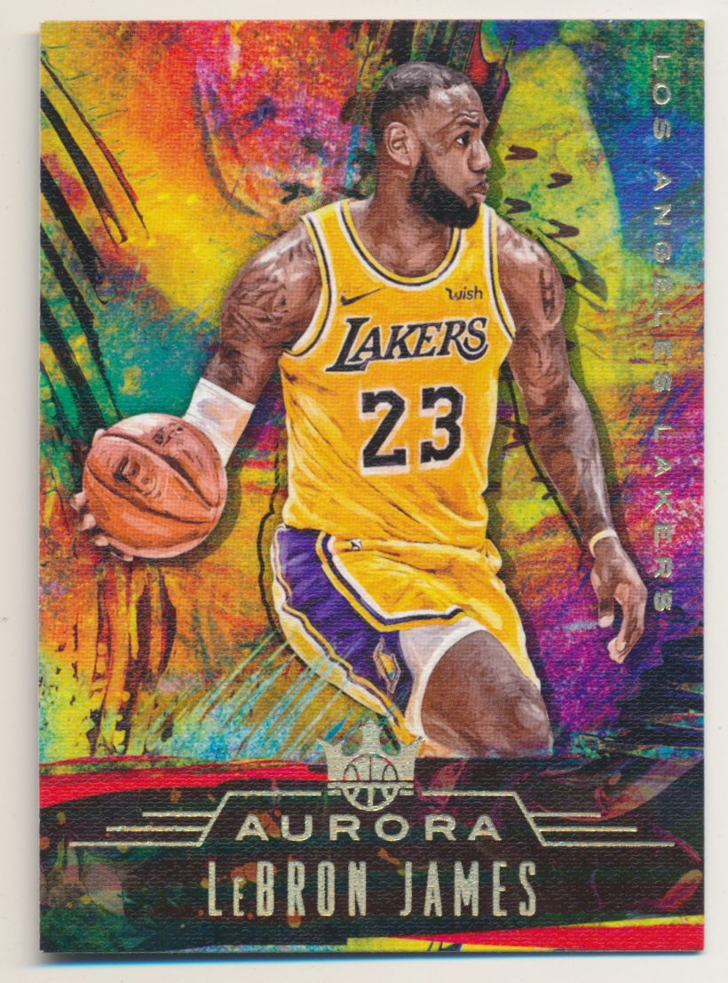 2018-19 Court Kings Aurora #35 LeBron James - NM-MT