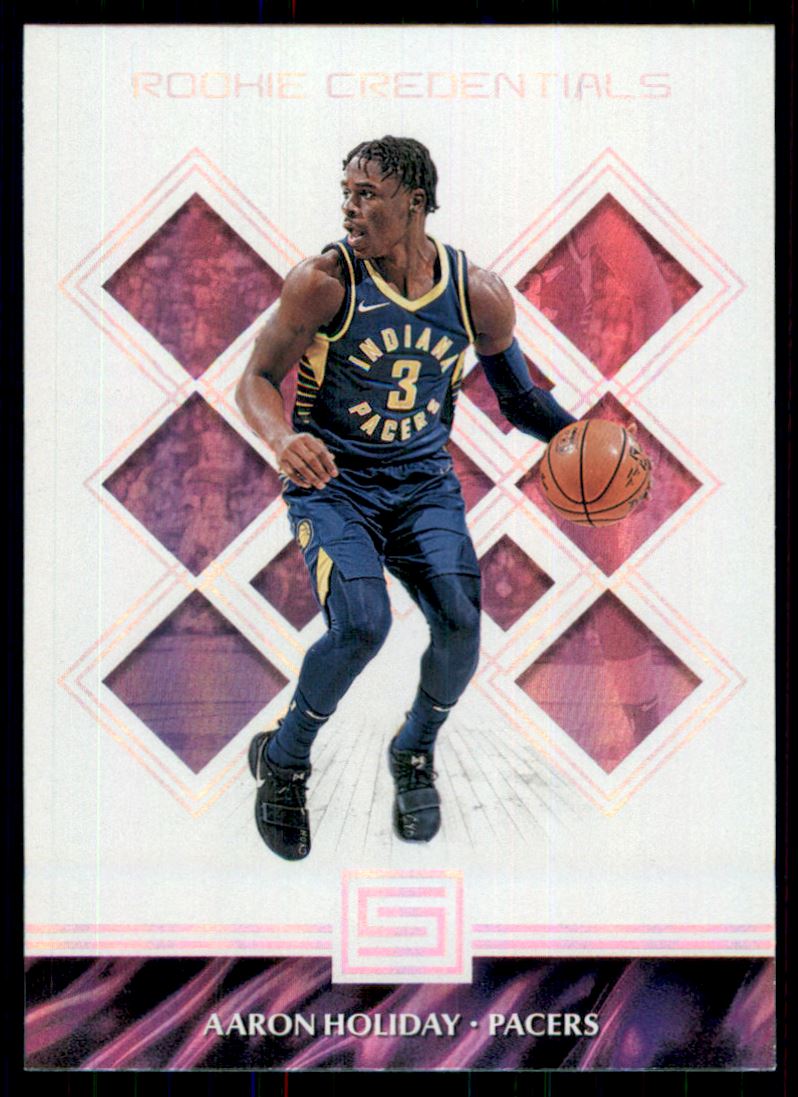 2018-19 Panini Status Rookie Credentials #5 Aaron Holiday