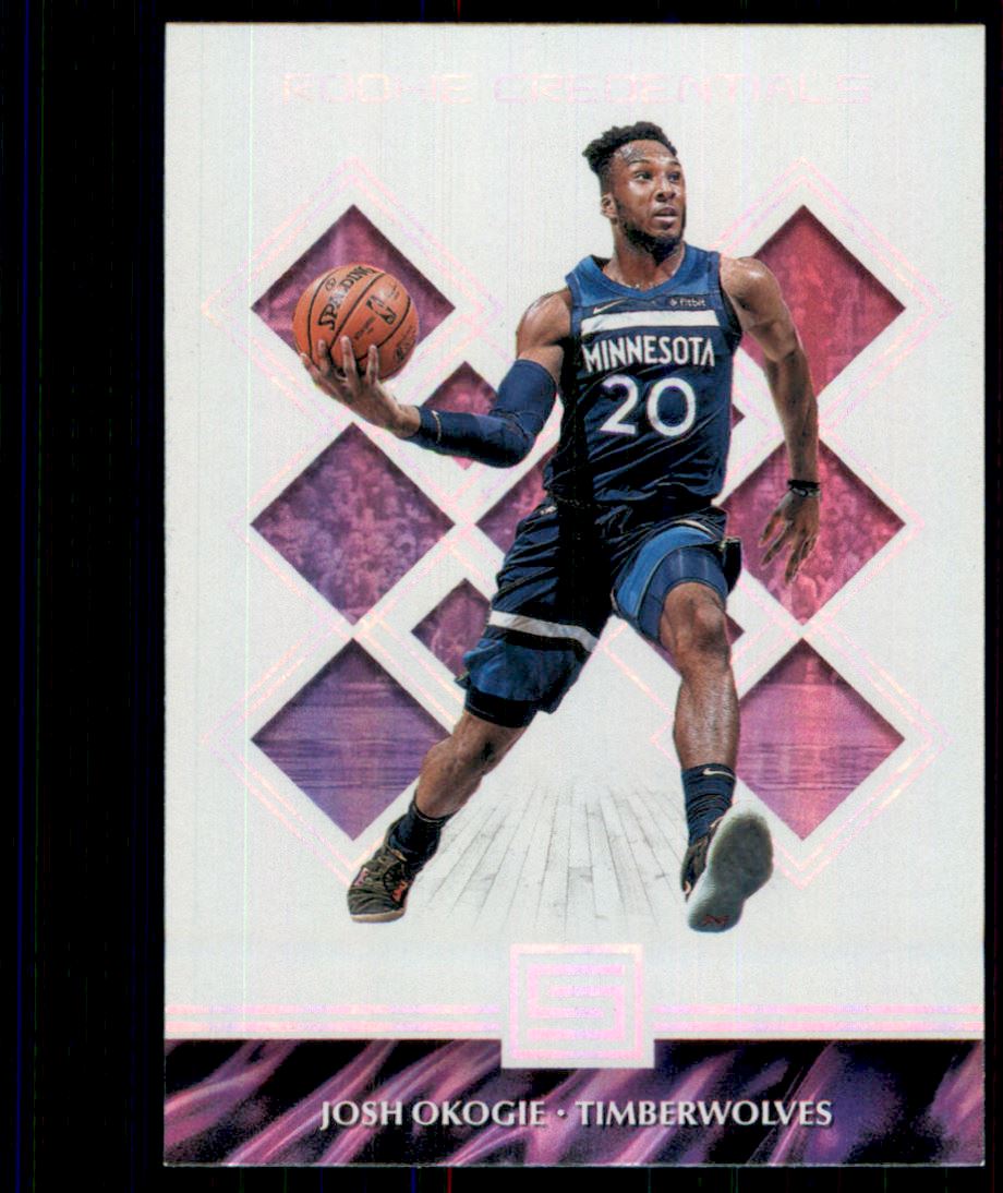 2018-19 Panini Status Rookie Credentials #14 Josh Okogie