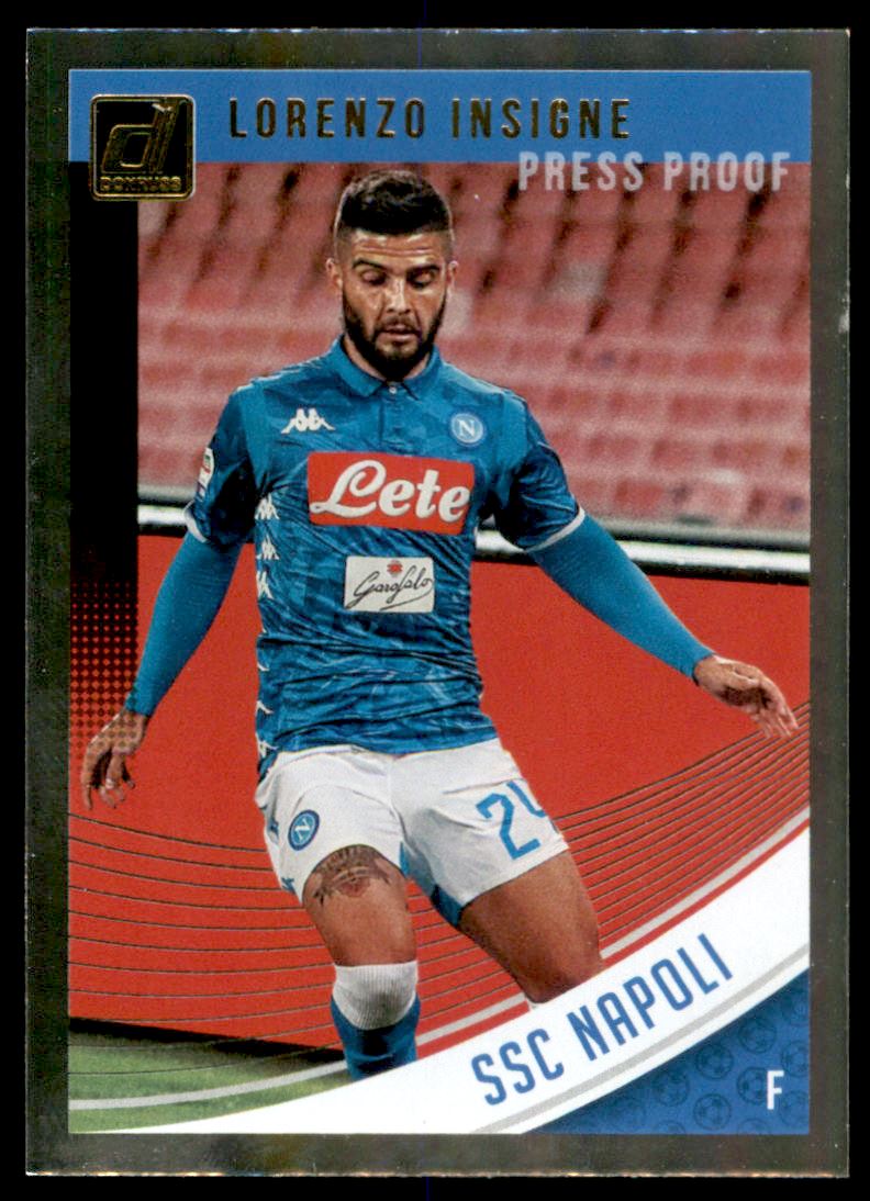 2018-19 Donruss Press Proof Silver #72 Lorenzo Insigne