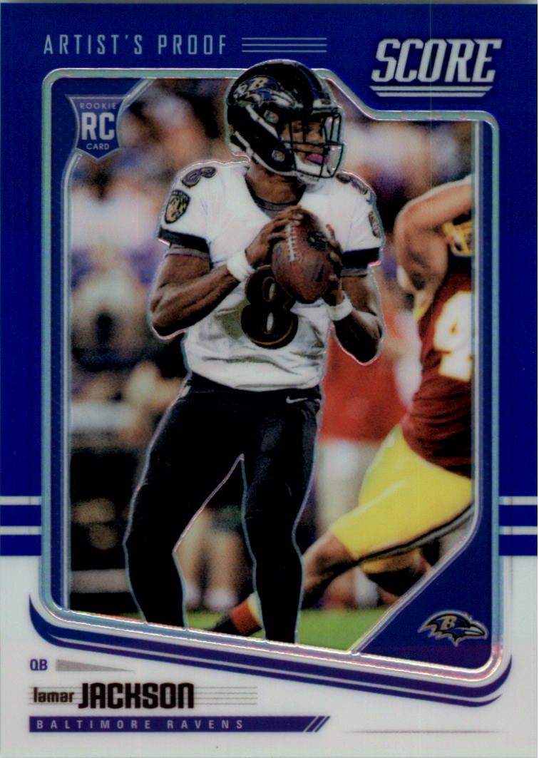 Lamar jackson panini pro bowl card