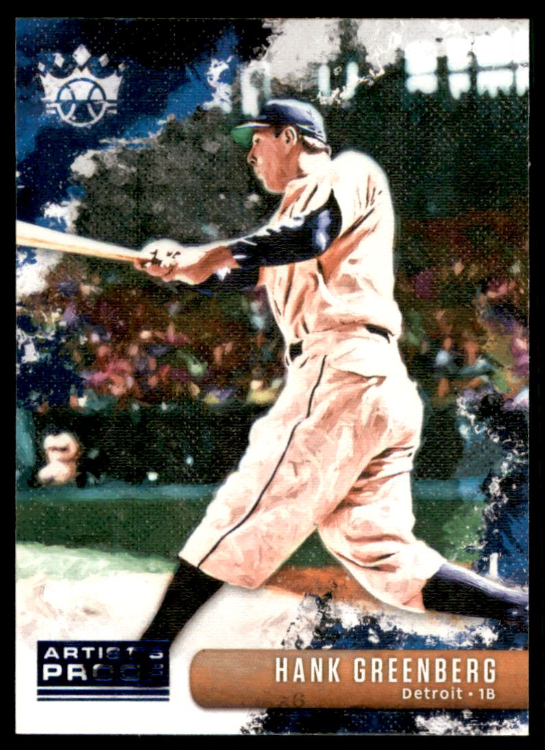 2019 Diamond Kings Artist Proof Blue #2 Hank Greenberg