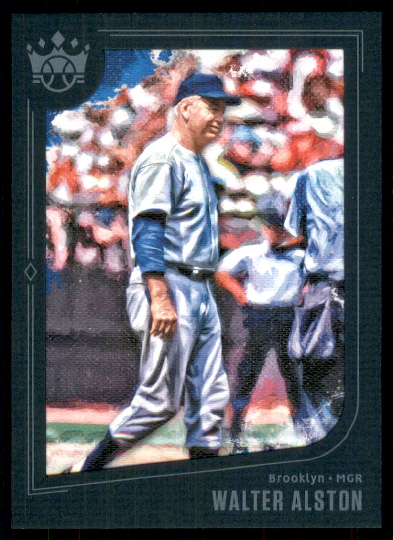 2019 Diamond Kings Blue Frame #7 Walter Alston