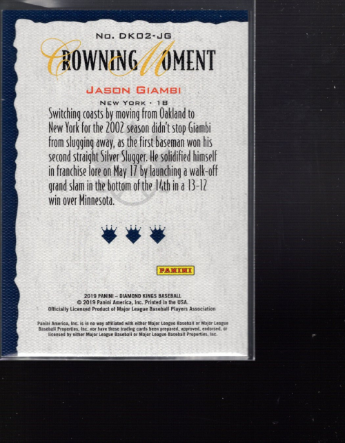 A9956- 2019 Diamond Kings BB Cards Assorted Inserts -You Pick- 15+ FREE US SHIP - Picture 17 of 41