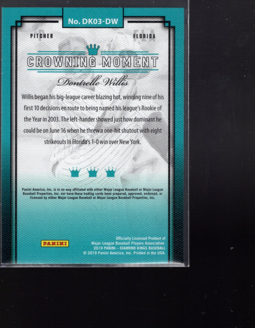 A9956- 2019 Diamond Kings BB Cards Assorted Inserts -You Pick- 15+ FREE US SHIP - Picture 11 of 41