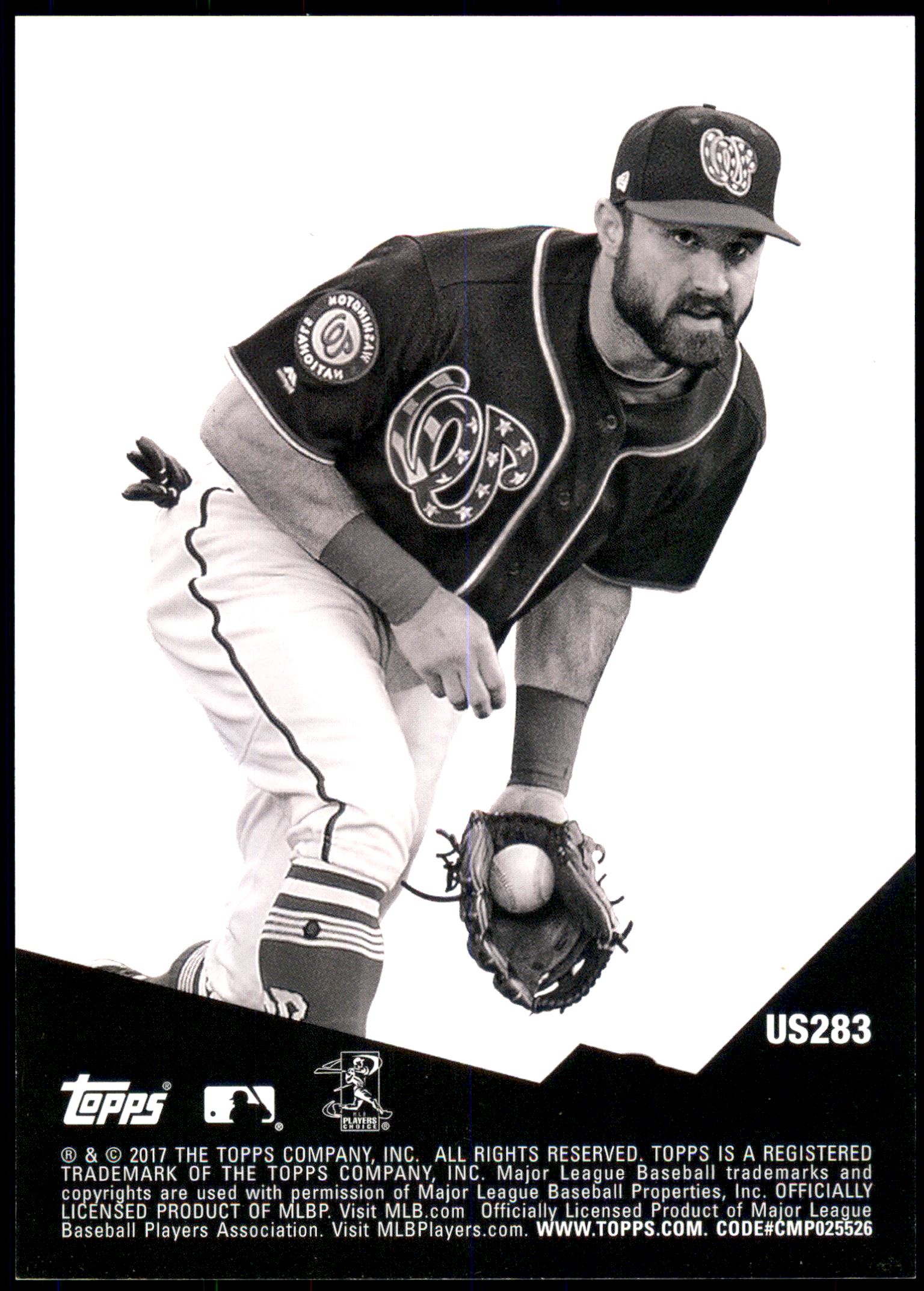 2017 Topps Update 5x7 Clear Gold #US283 Adam Eaton back image