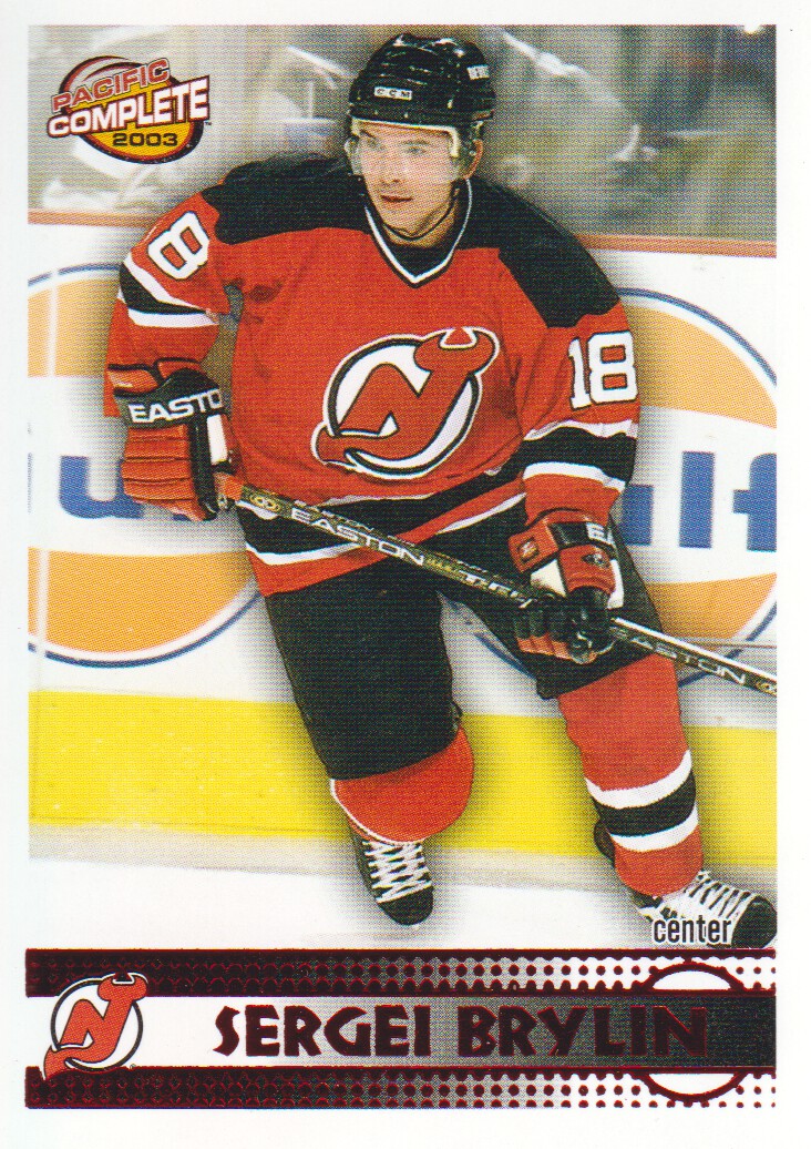 2002-03 Pacific Complete Red #300 Sergei Brylin