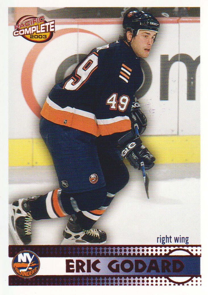 2002-03 Pacific Complete Red #567 Eric Godard