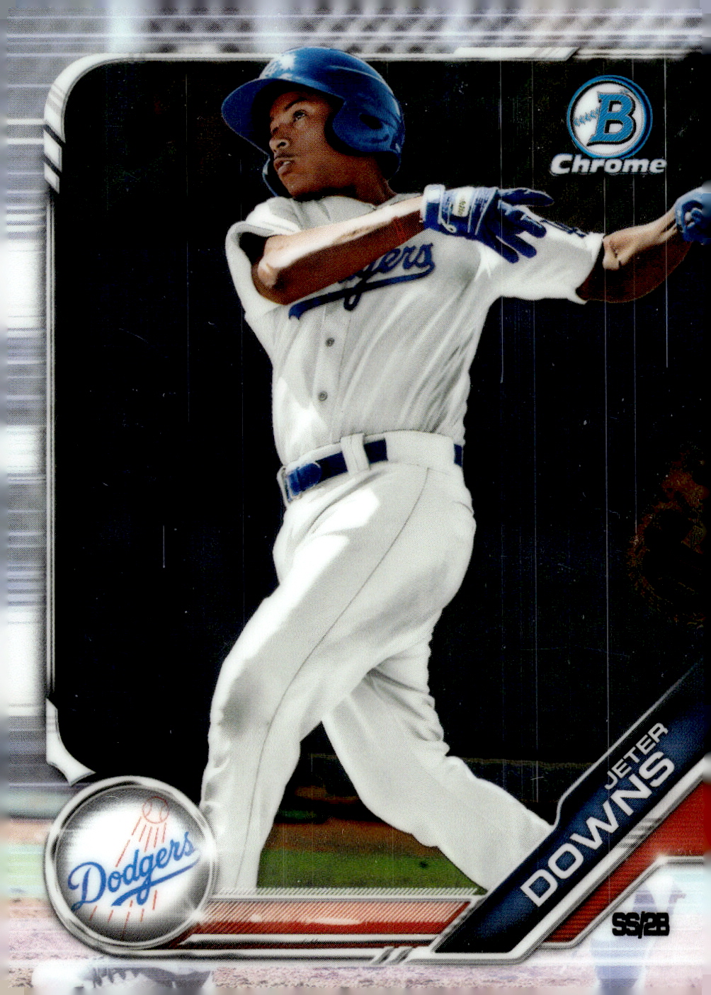 2019 Bowman Chrome Prospects #BCP115 Jeter Downs