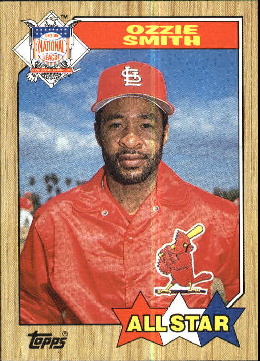 1987 Topps Baseball Card #589 Ozzie Smith CARDINALS-NL LEADERS R15551 | eBay