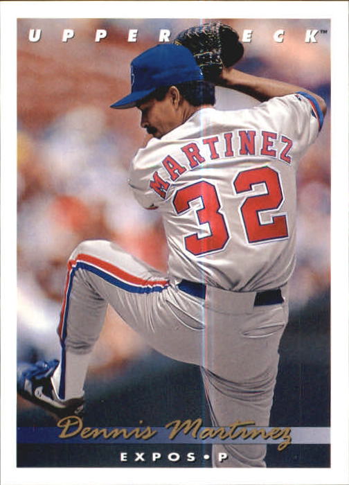 1993 Upper Deck Baseball Card 232 Dennis Martinez Expos R16742 Ebay