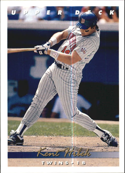 1993 Upper Deck Baseball Card 74 Kent Hrbek TWINS R16762 eBay