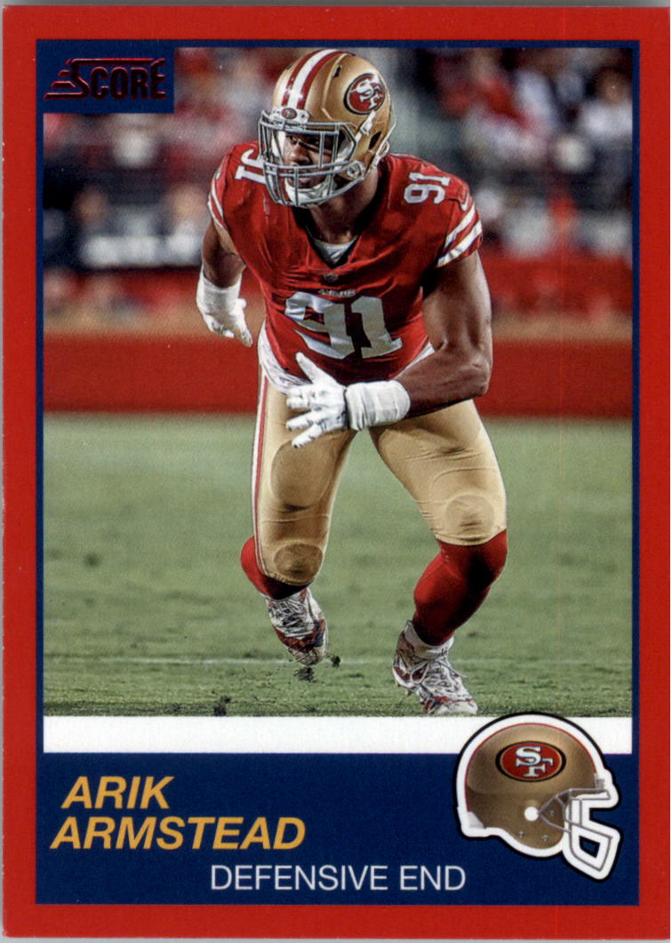 2019 Score Red #313 Arik Armstead - NM-MT