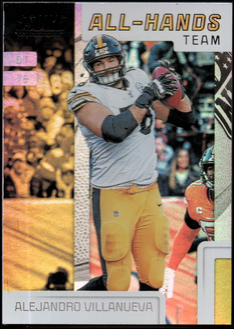 ALEJANDRO VILLANUEVA 2017 Donruss Salute to Service #5 Card Pittsburgh  Steelers Football at 's Sports Collectibles Store