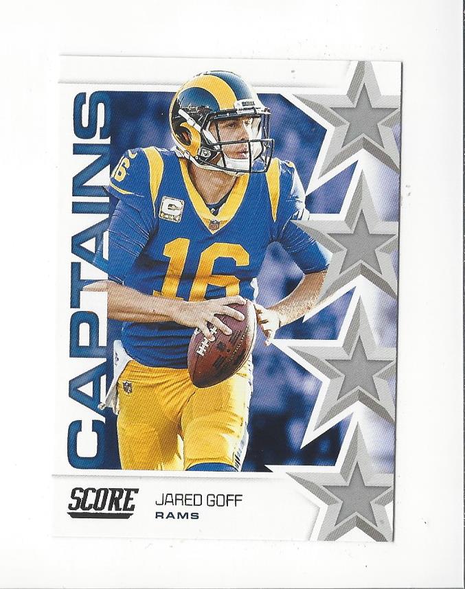 2019 Score Captains #12 Jared Goff