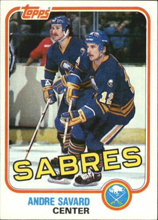 1981-82 Topps #78 East Andre Savard SABRES S11339