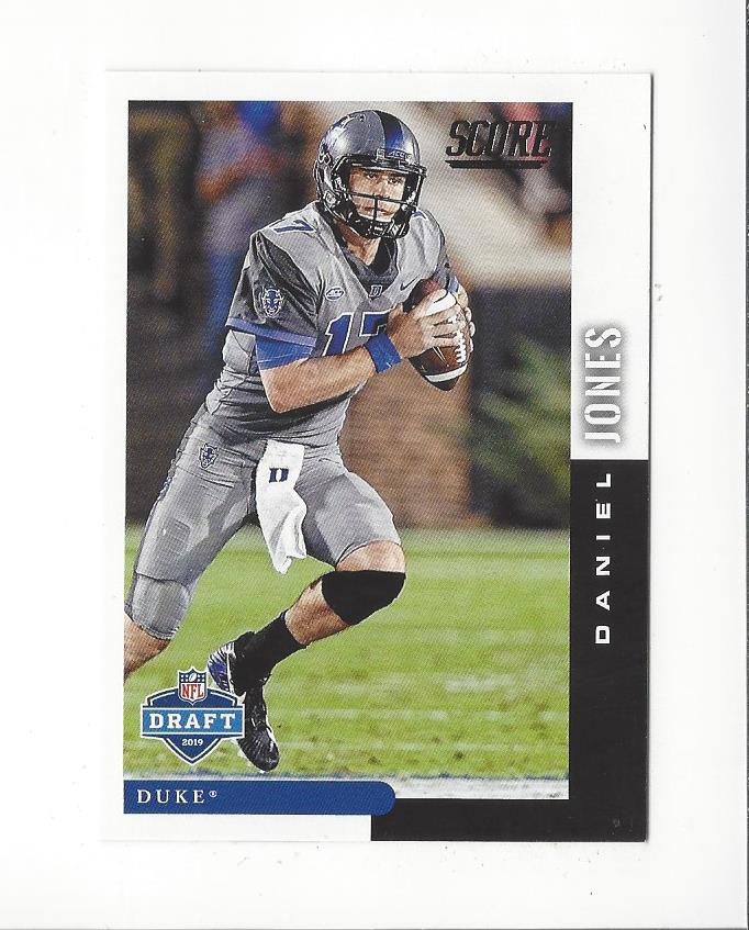 2019 Score NFL Draft #DFT14 Daniel Jones