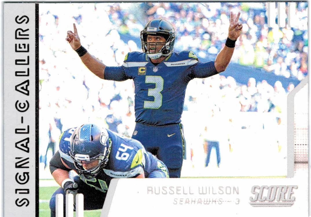 : 2017 Panini Score Football Signal Callers #27 Russell