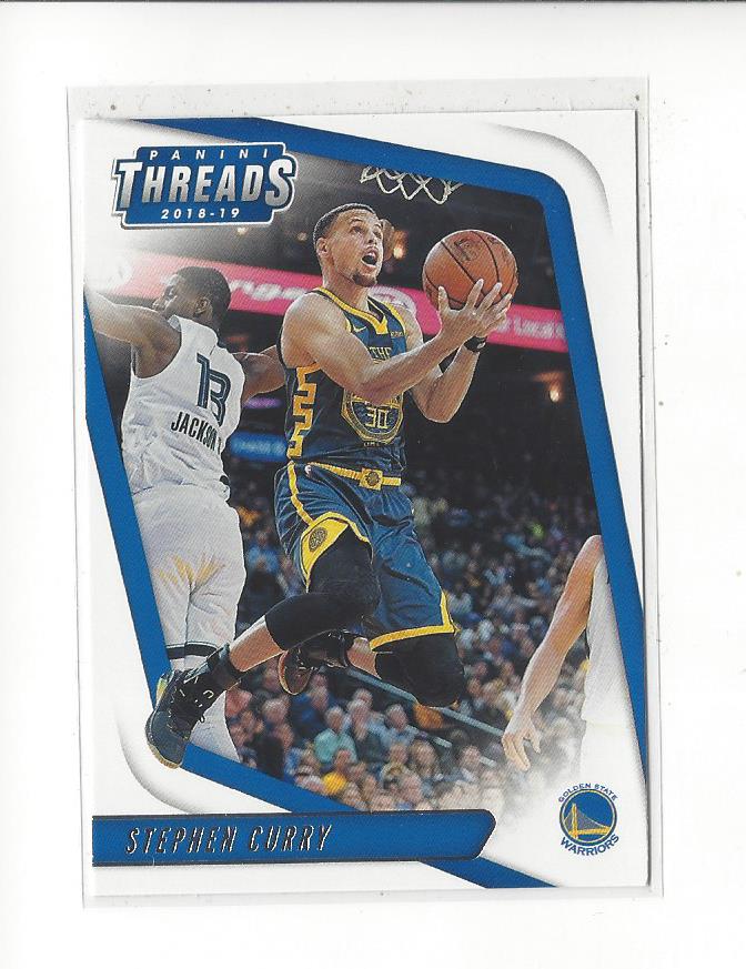 2018-19 Panini Threads #95 Stephen Curry