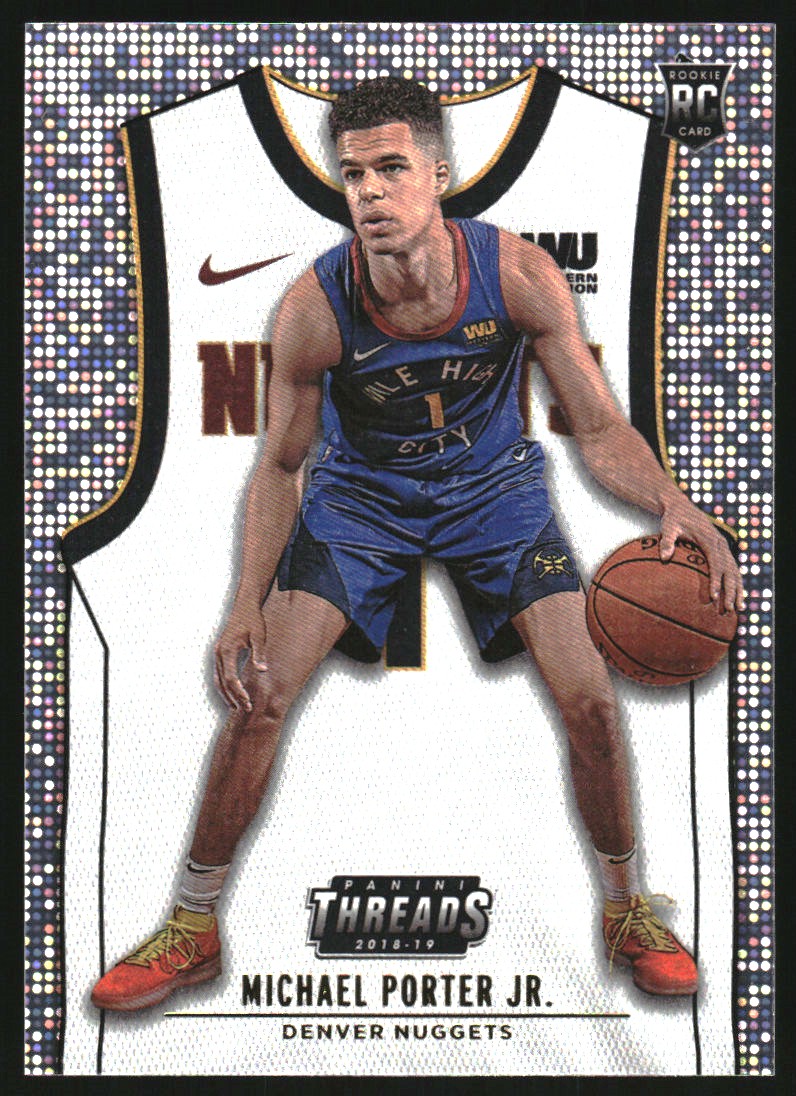 2018 Panini Impeccable Michael Porter Jr. ROOKIE AUTO 1/99 #IR-MPJ