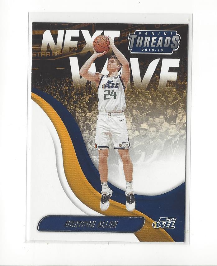 2018-19 Panini Threads Next Wave #11 Grayson Allen