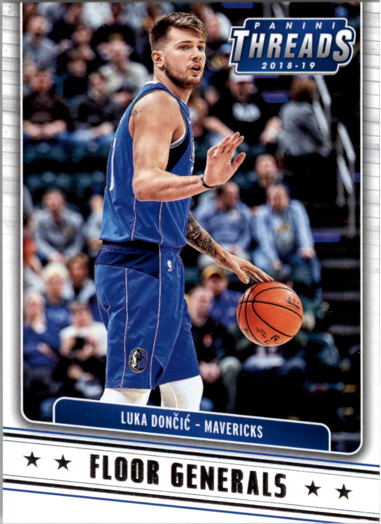 2018-19 Panini Threads Floor Generals #2 Luka Doncic - NM-MT