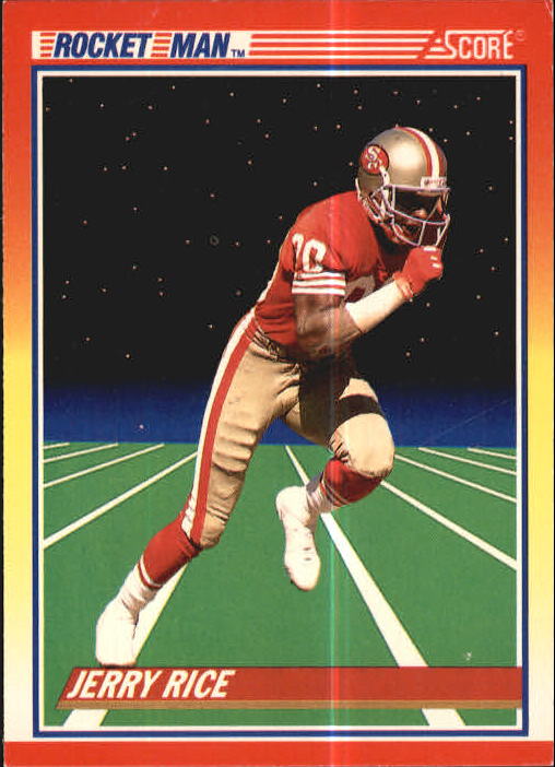1990 Score Football Card 556 Jerry Rice 49ERS R20175 EBay
