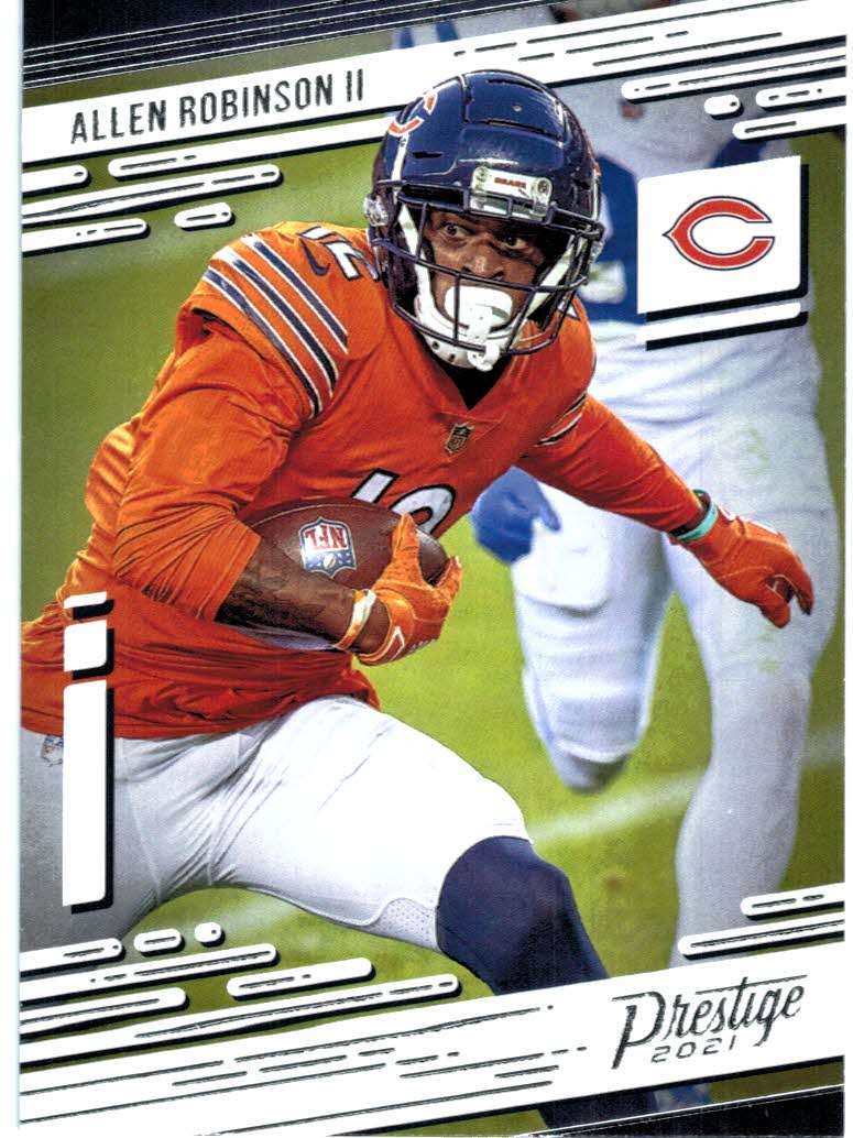 Nick Foles 2021 Panini Score NFL Card #121 Chicago Bears QB Jersey #9