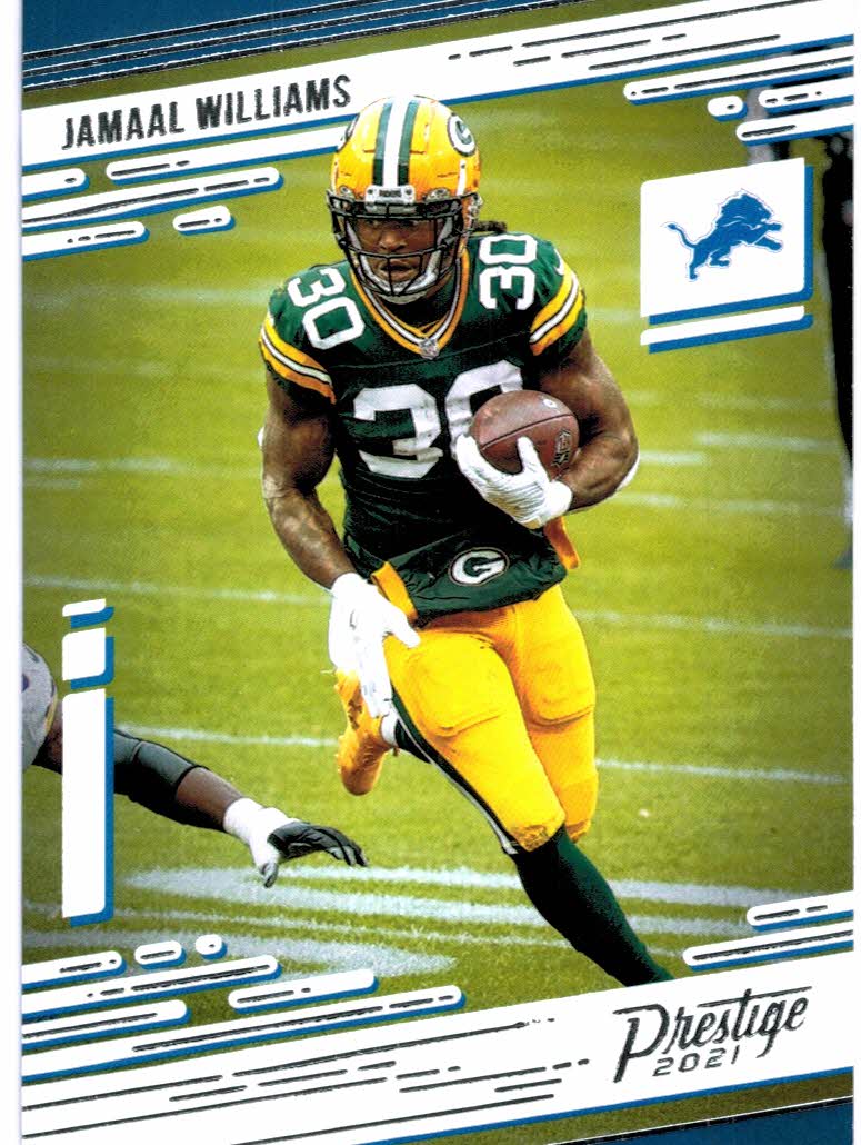 2022 PANINI PRESTIGE #97 JAMAAL WILLIAMS DETROIT LIONS FOOTBALL