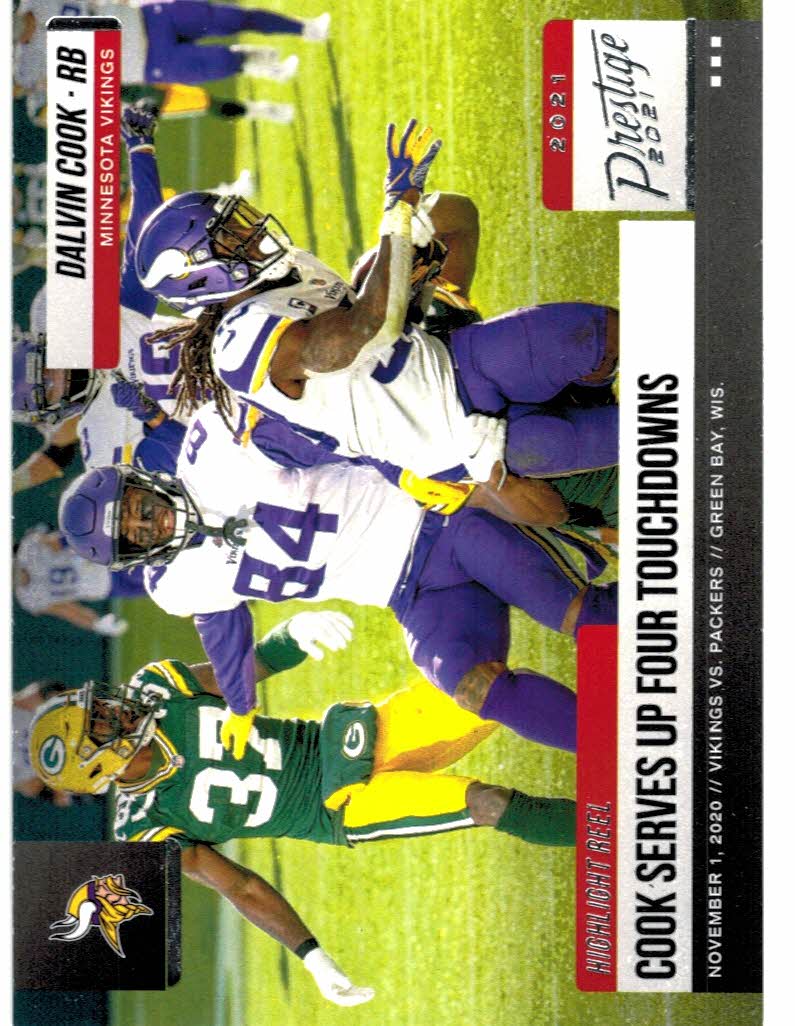 : 2020 Panini Prestige #125 Davante Adams Green Bay