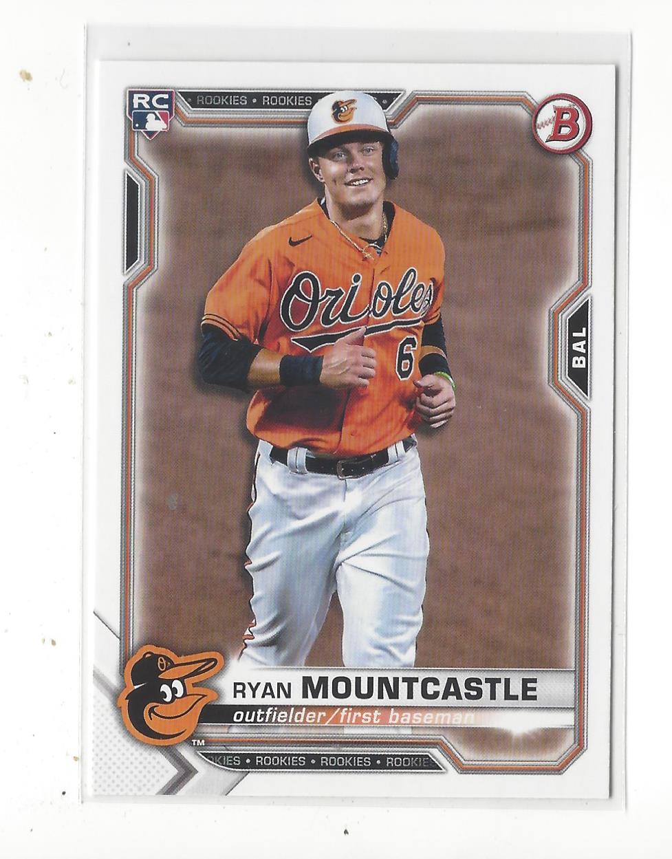 2021 Bowman #41 Ryan Mountcastle RC