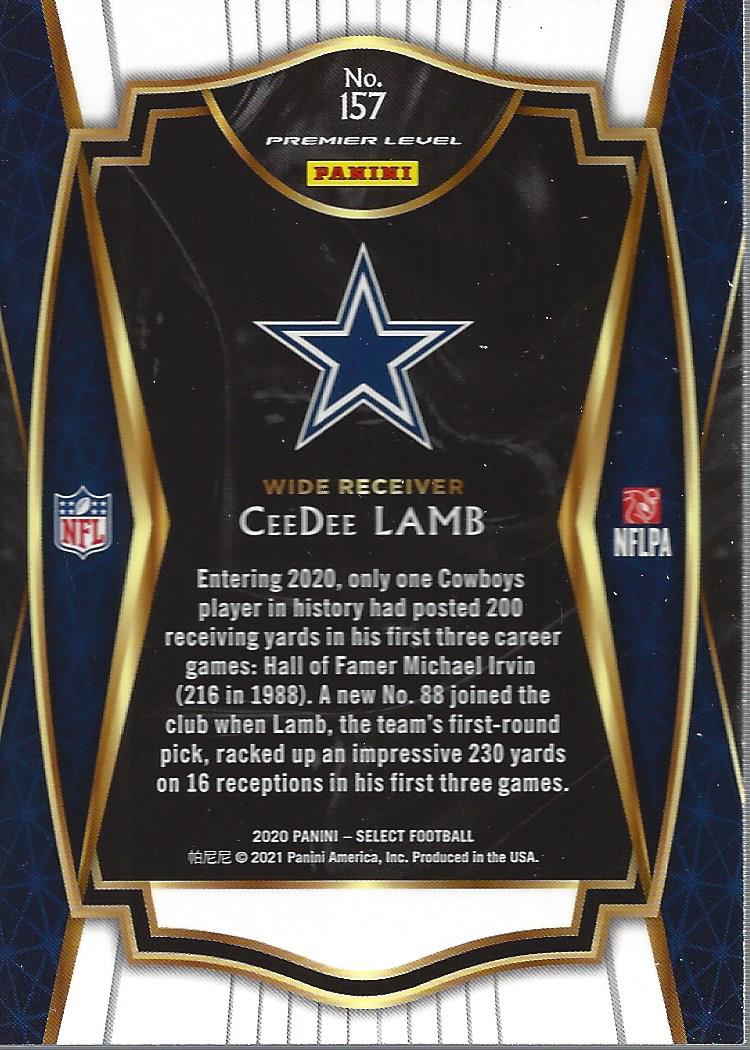 2020 Select Football Card Pick (Base) 1-255