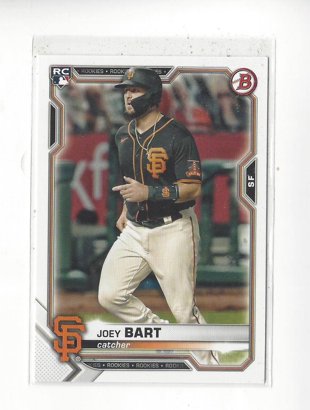 2021 Bowman #51 Joey Bart RC