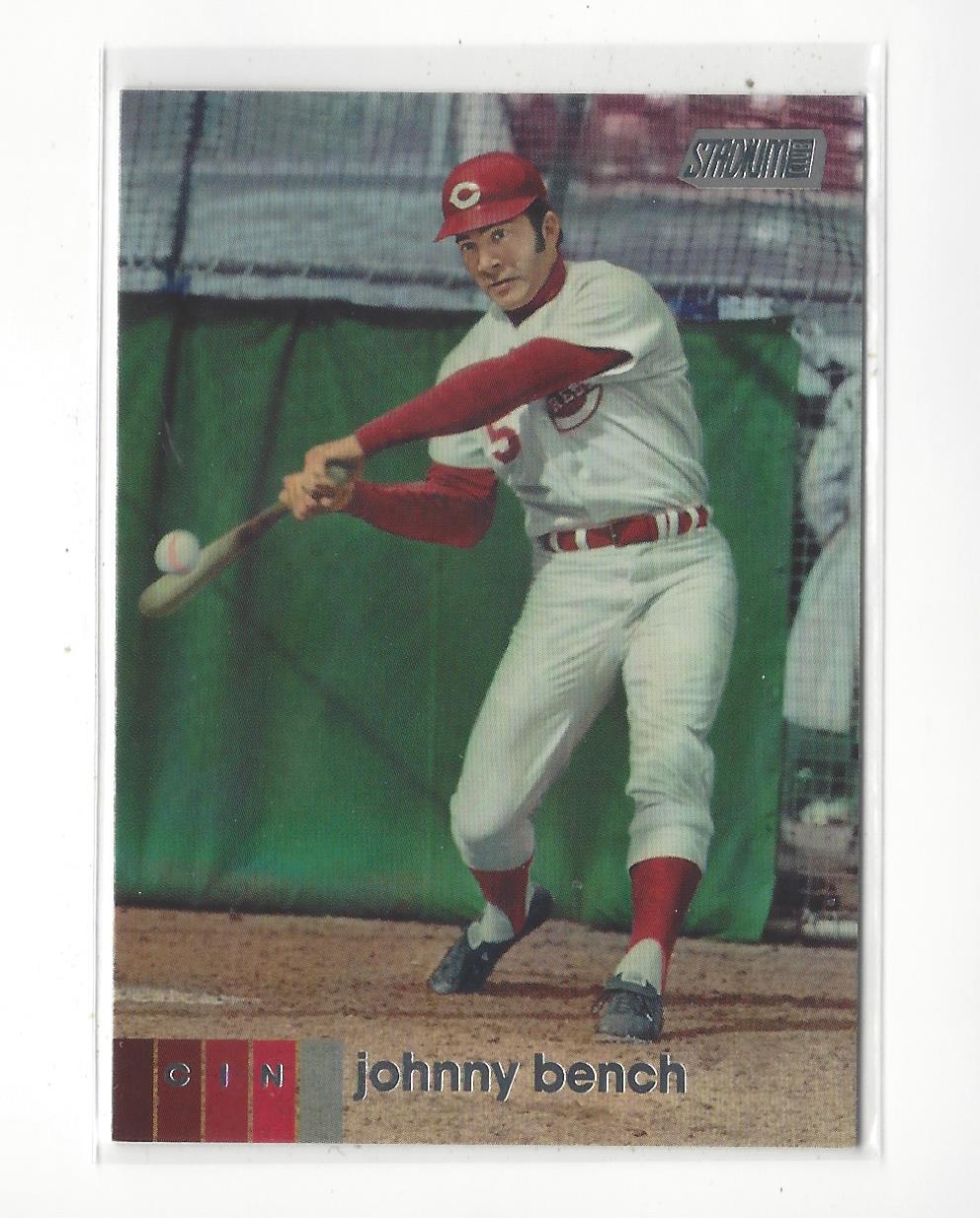 Johnny Bench cards (1988-2023) Reds - You Choose