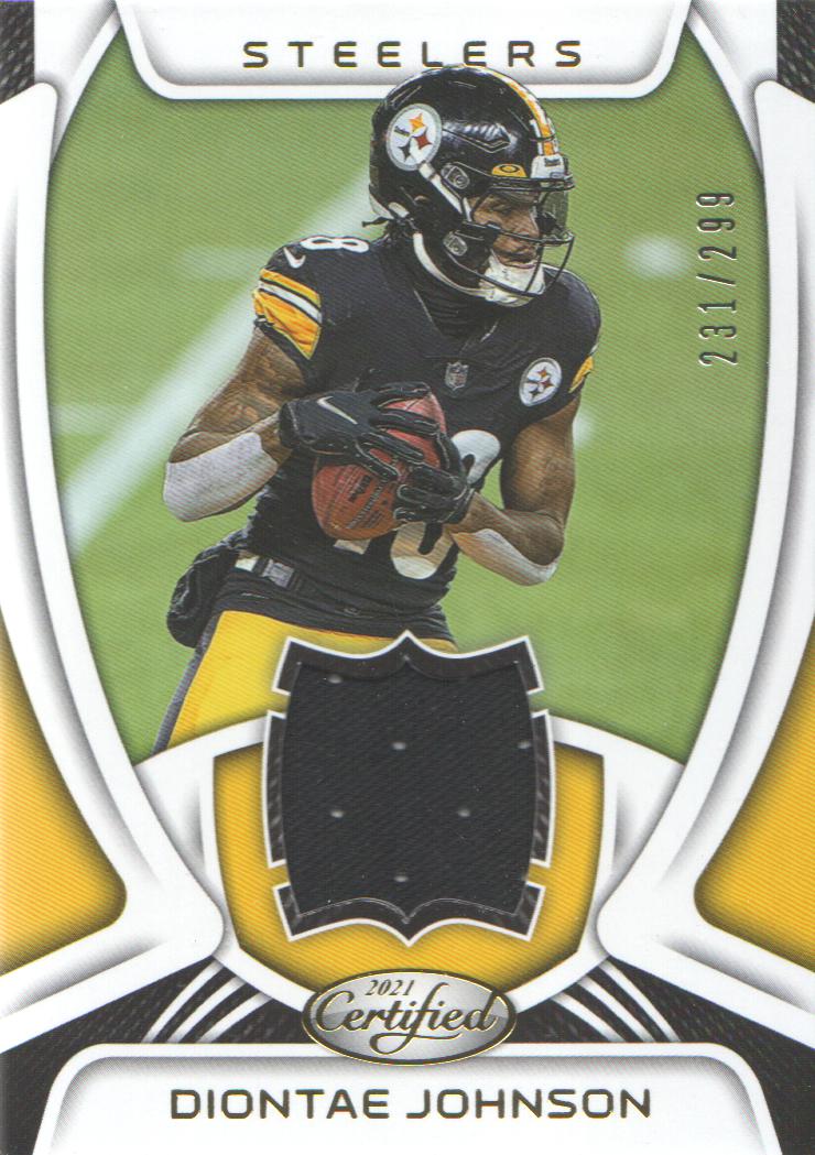 2019 Prizm #352 Diontae Johnson Pittsburgh Steelers Signed