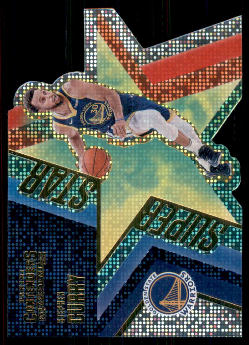 2020-21 Panini Contenders Superstar Die-Cuts #4 Stephen Curry