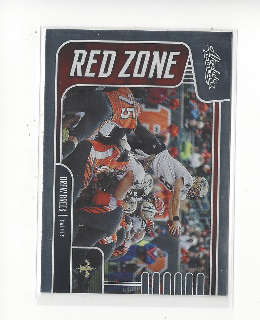 2019 Absolute Red Zone #20 Drew Brees