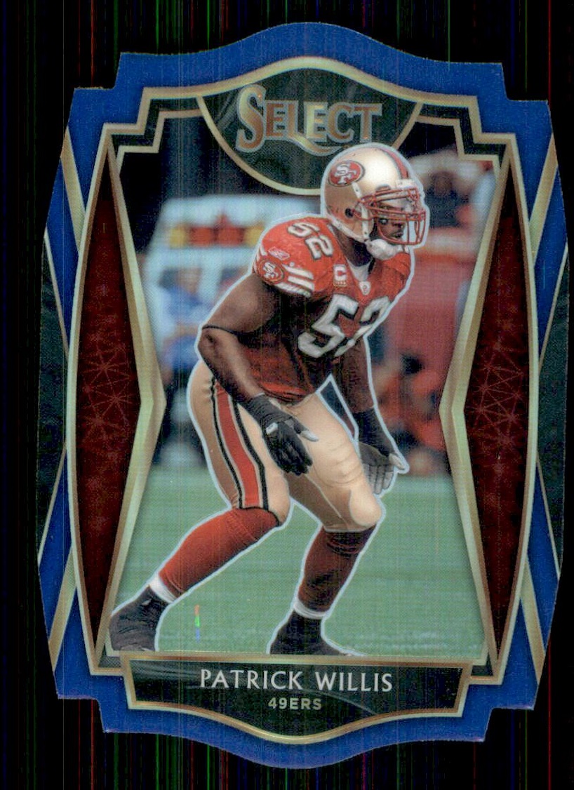 2020 Select Prizm Blue Die Cut #134 Patrick Willis