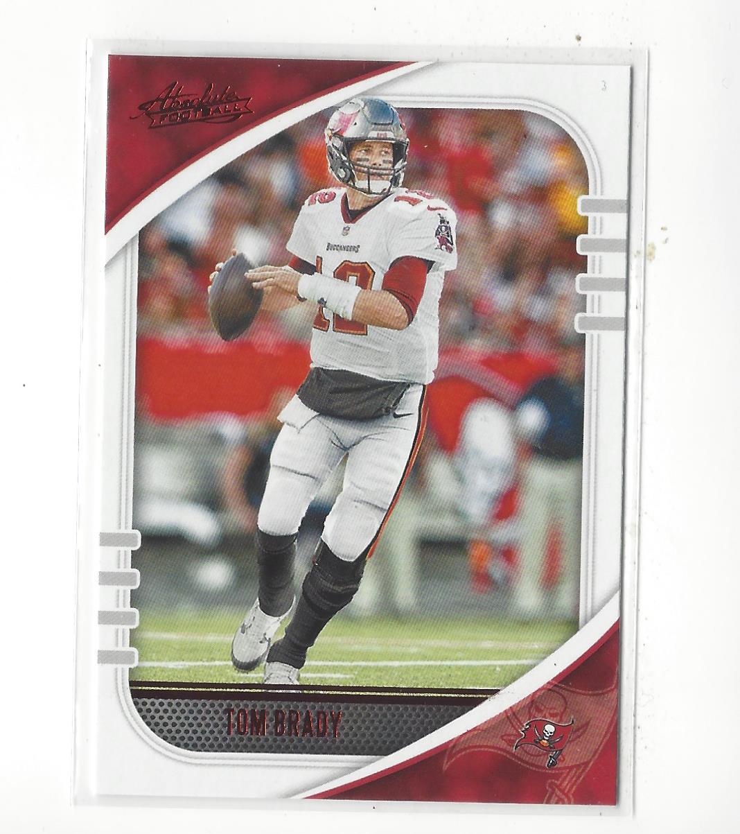 2020 Absolute Red #42 Tom Brady