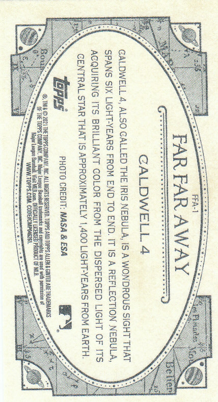 Mini tarjetas insertadas de béisbol Topps Allen and Ginter 2021 "Far Far Away" - Imagen 3 de 31