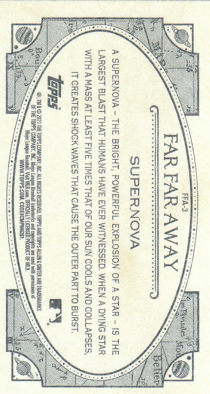 Mini tarjetas insertadas de béisbol Topps Allen and Ginter 2021 "Far Far Away" - Imagen 7 de 31