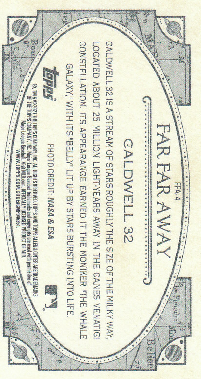 Mini tarjetas insertadas de béisbol Topps Allen and Ginter 2021 "Far Far Away" - Imagen 9 de 31