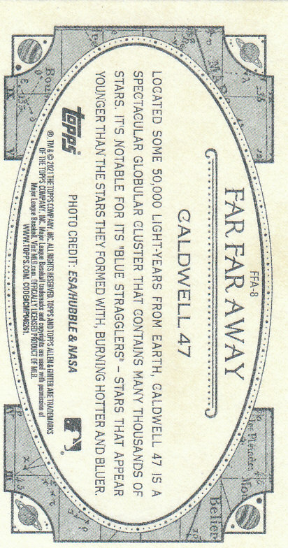 Mini tarjetas insertadas de béisbol Topps Allen and Ginter 2021 "Far Far Away" - Imagen 17 de 31