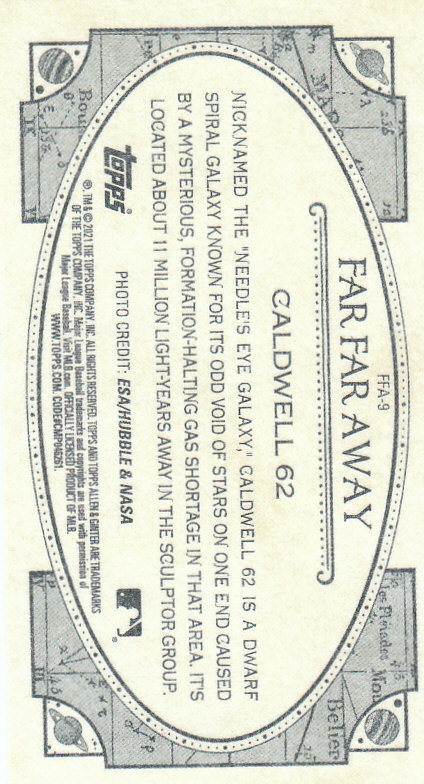 Mini tarjetas insertadas de béisbol Topps Allen and Ginter 2021 "Far Far Away" - Imagen 19 de 31