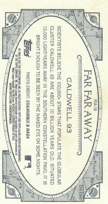 Mini tarjetas insertadas de béisbol Topps Allen and Ginter 2021 "Far Far Away" - Imagen 21 de 31